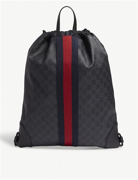 gucci drawstring backpacks.